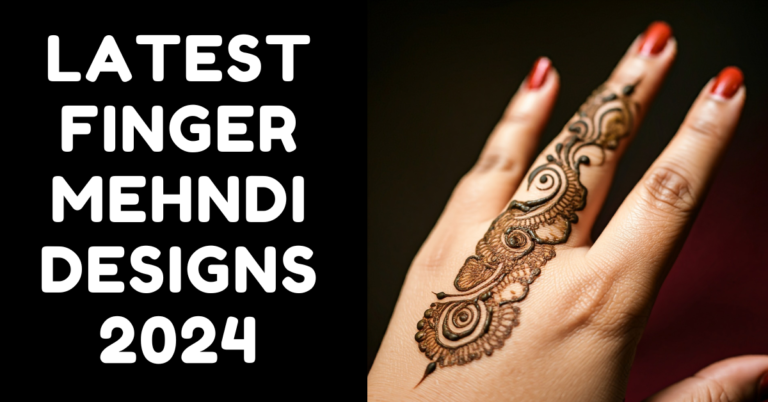 FINGER MEHNDI DESIGNS