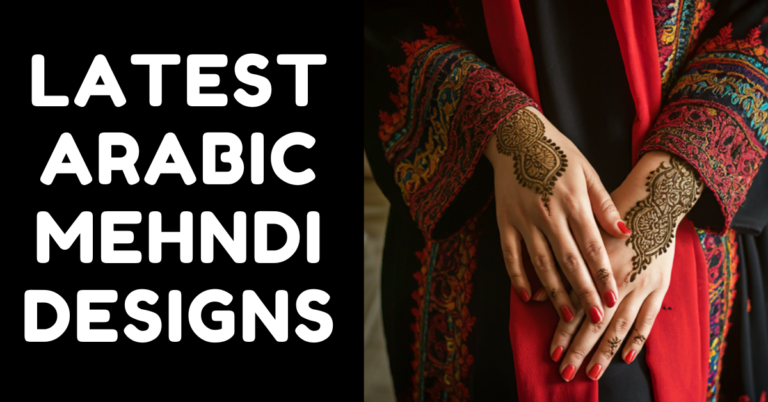 latest arabic mehndi designs