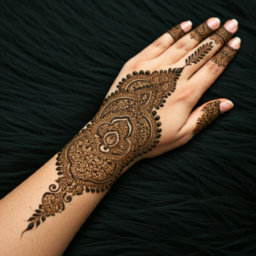 Simple Mehndi Design

