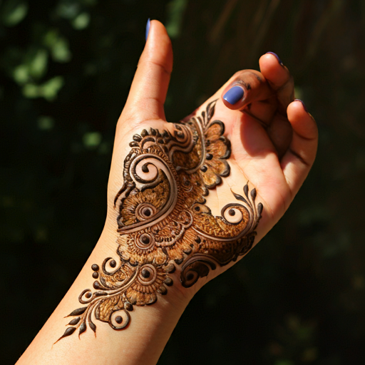 Simple Mehndi Design

