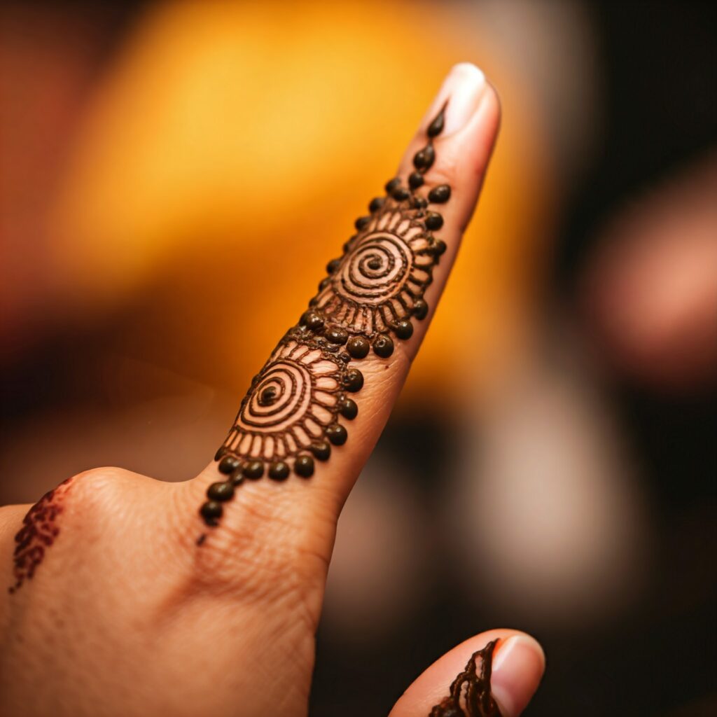 Finger Mehndi Design