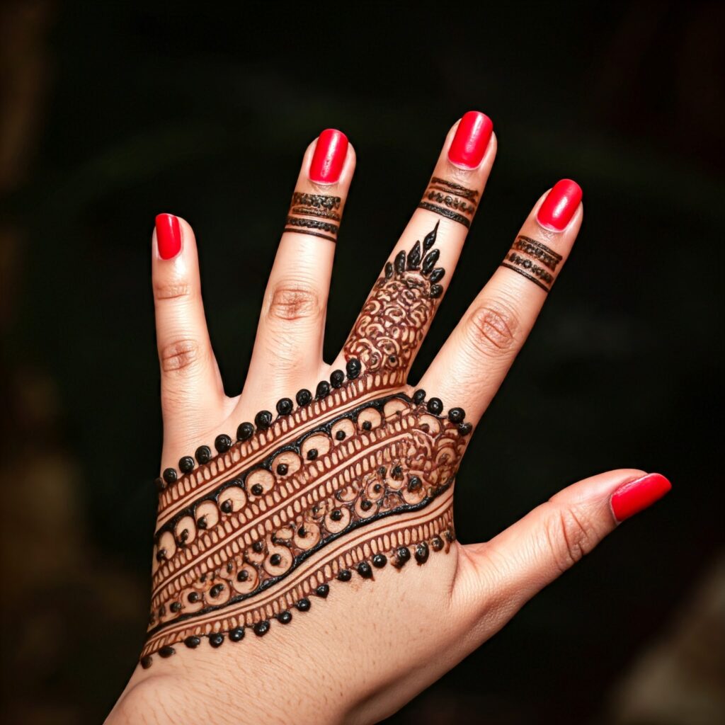 Finger Mehndi Design