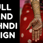 Full hand mehndi design