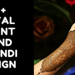 royal front hand mehndi design