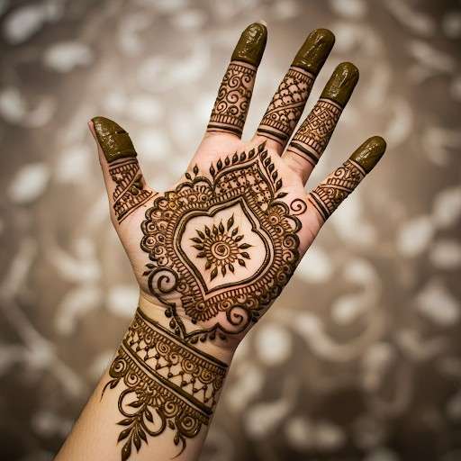 Traditional Meets Modern: Royal Mehndi Art