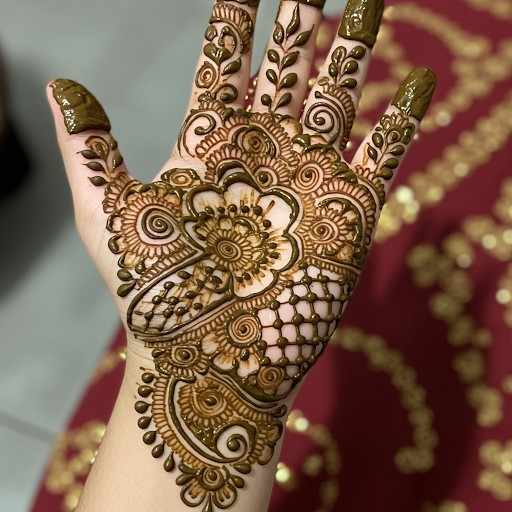 Simple Bengali Mehndi Design 