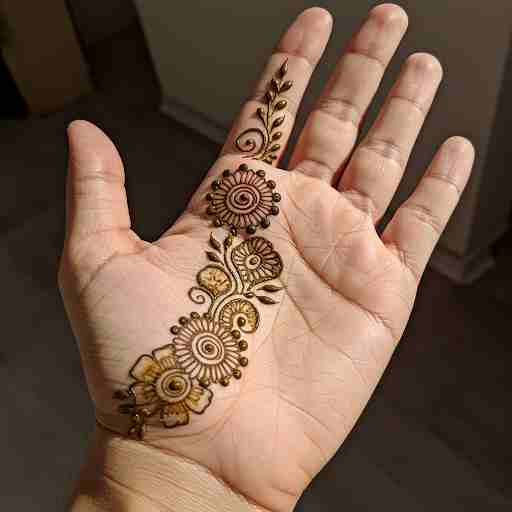 A series of interconnected circles forms a mesmerizing pattern