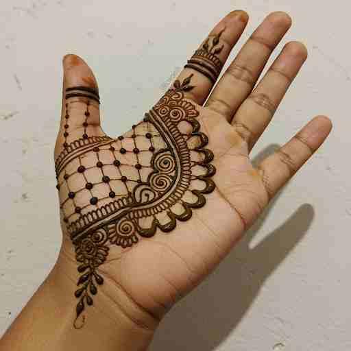 A traditional Indian design